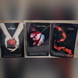 Twilight 1st Edition 2006 & New Moon 1st Edition 2008 & Eclipse 1st Edition 2009